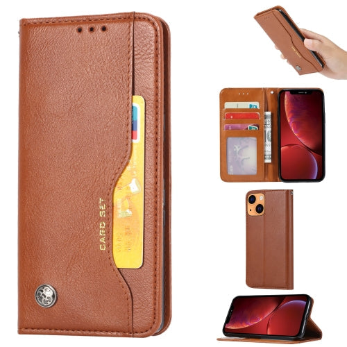 iPhone 13 Pro Max Knead Skin Texture Horizontal Flip Leather Case with Photo Frame & Holder & Card Slots & Wallet iPhone 13 Pro Max Knead Skin Texture Horizontal Flip Leather Case with Photo Frame & Holder & Card Slots & Wallet
